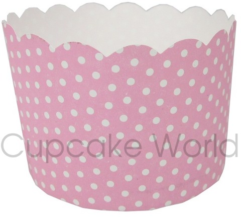 ROBERT GORDON PINK POLKA DOTS MUFFIN CUPCAKE PATTY CASES 50PCS ROBERT GORDON PINK POLKA DOTS MUFFIN CUPCAKE PATTY CASES 50PCS